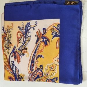 Silk Leaf Scarf